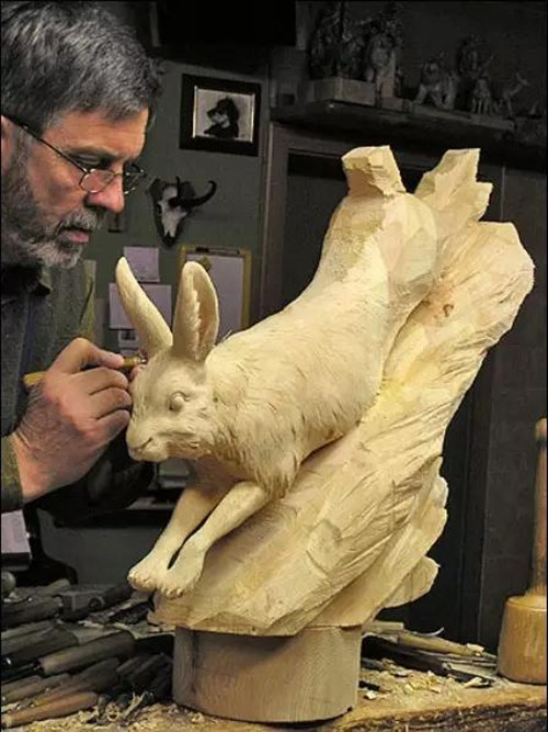 精美叫绝的木雕艺术---朱塞佩的木雕