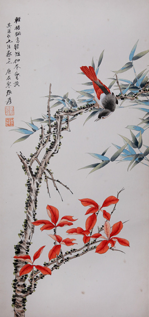 《中原艺术网》向您推荐张大千花鸟画30幅供欣赏
