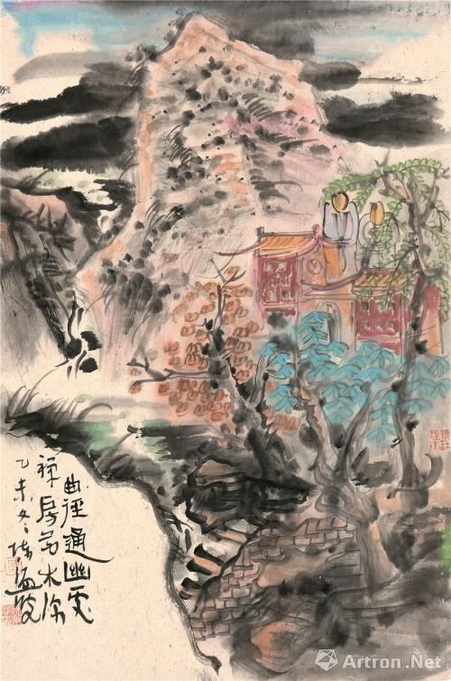陈濂波中国画、书法精品展于6日在郑州新华建国饭店开展