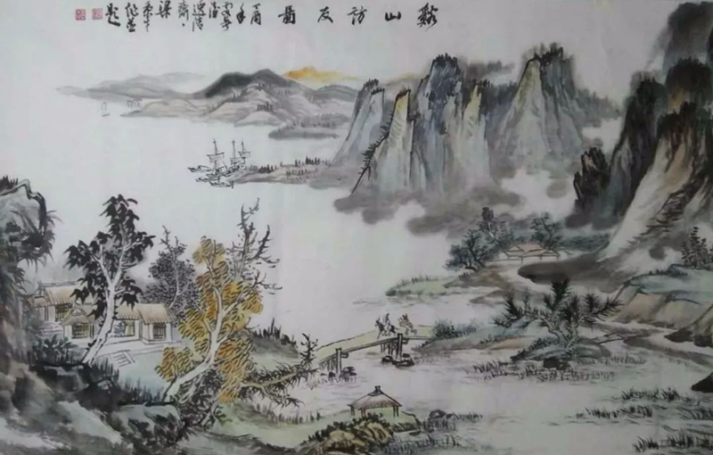 “中国书法之乡”郸城的书画艺术家梁景才