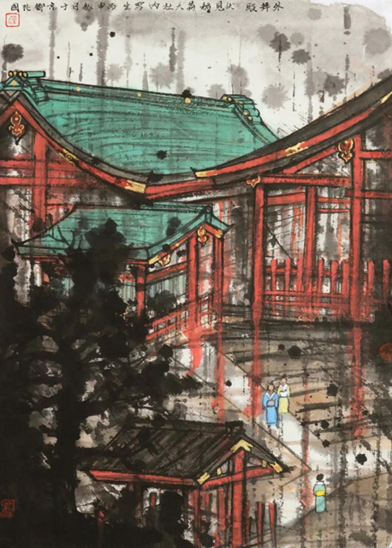 丹青巡游—任兆国作品汇报展在广州越秀文化馆举办
