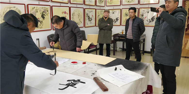 中州艺术馆举办书画创作交流活动
